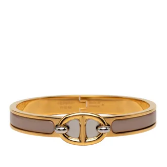 Herm&egrave;s Pre-owned Hermes Mini Enamel Clic Chaine d Ancre Bracelet PM Ladies CCXICIM8N873R0MJ