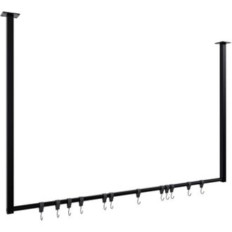 Clp Appendiabiti Fenton con 12 ganci per cappotti 120x80 cm