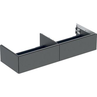 Keramag Keramag - Geberit One Mueble Bajo Lavabo Para Encimera, 2 Cajones