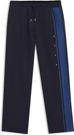 HUGO BOSS Relaxed-fit sweatpants in cotton with side stripe
