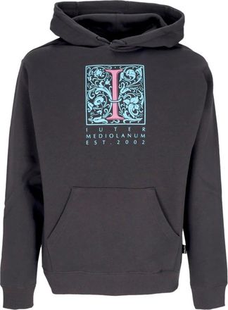 Iuter Asfalt Hoodie met Kangoeroezak - Heren - Hoodies - Grijs - XL - Katoen - Hoodies & sweatvesten