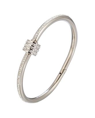 Eyecandy LA Eye Candy La The Luxe Collection Titanium Cz Sophie Cuff Bracelet