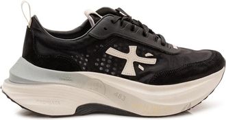 Premiata Hill 8241 Sneakers - Dames - Sneakers - Zwart - 40 EU - Leer - Schoenen