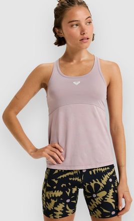 Roxy Move Free Mesh Tank Top pink