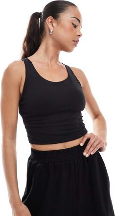 adidas adidas Training - All Me - Reggiseno sportivo a sostegno medio nero