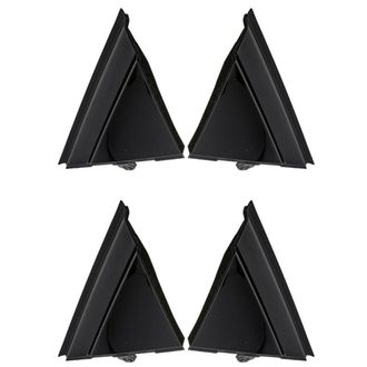 OEM Cubiertas Decorativas Triangulares Con Forma De Bandera Para Los Espejos Retrovisores Laterales Izquierdo Y Derecho De Los Modelos Mercedes-benz 500 D