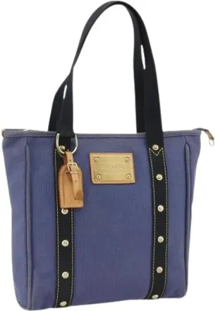 Louis Vuitton Pre-owned Tote Bags, female, Blue, Size: ONE SIZE Pre-owned Vintage Tote Bag