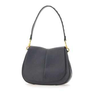 Gianni Chiarini Shoulder Bags, female, Blue, Size: ONE SIZE Helena Round