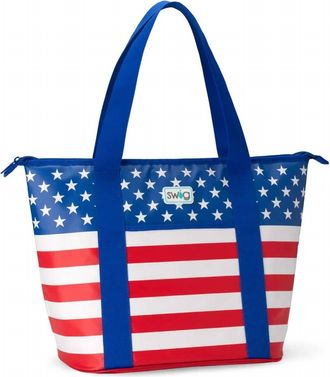 Swig Zippi American Cooler Bag In Blue