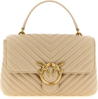 Pinko Classic Love Bag Puff Borse A Mano Beige-Donna