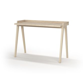 HERDASA Escritorio melamina y haya roble 81x111x50