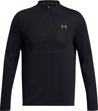Under Armour Technisch heren-shirt met lange mouwen van Rush (Zwart)