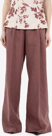 Semicouture Pantalone Jhonny bordeaux