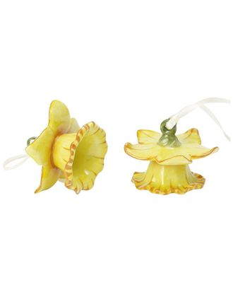 Villeroy & Boch Mini Flow Bells Daffodil (Set Of 2)