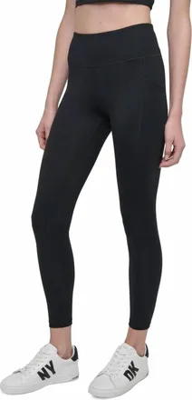 DKNY Balance Compression High-Waist 7/8 Legging In Black
