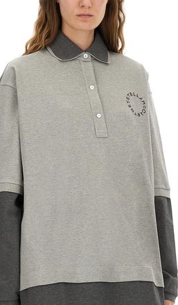 Stella McCartney Cotton Polo - Gray