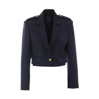 Pinko Giacca Manna - - Jackets - Donna - Blu - S