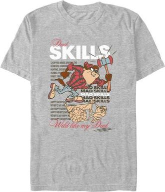 Looney Tunes Mens Looney Tunes Wild Like My Dad T Shirt in Sport Grey at Nordstrom, Size Xxx-Large