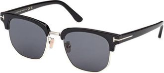 Tom Ford Smoke Square Sunglasses FT1165-K 01A 54