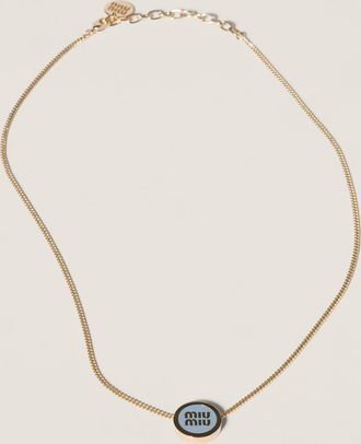 Miu Miu Metal necklace