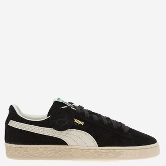 Puma Charles su&egrave;de sneakers met leren details