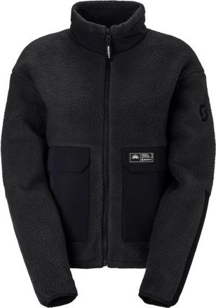 Scott Jacket Escape Heritage Pile Fleecejacke f&uuml;r Damen | schwarz