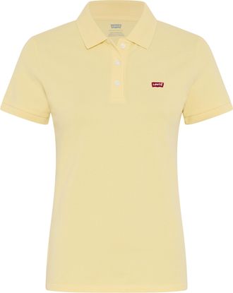Levi's Poloshirt LEVIS LEVIS HM POLO, Damen, Gr. XS (34), french vanilla, Piqu&eacute;, Obermaterial: 95% Baumwolle, 5% Elasthan, slim fit normal, ohne Ausschnitt, 