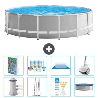 Intex Piscina Prism Frame Redonda - 457x122 Cm - 9-piezas S658