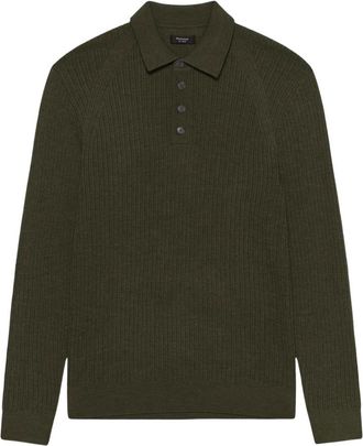 Matinique MAkerone N Polo - Heren - Tops - Groen - Maat: L Wol