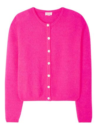 American Vintage Vitow button cardigan - Pink