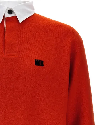 Wales Bonner Wool Polo Mens Shirt