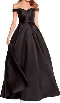 Alyce Paris Womens Prom Dress In Black