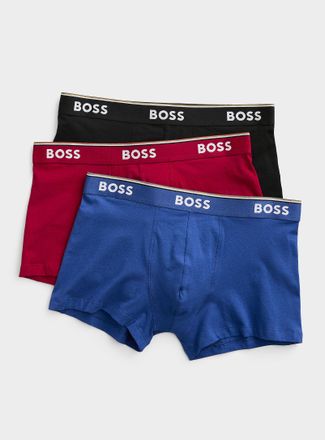 BOSS Mens 2 BOSS essential trunks Cotton 3-pack