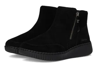 Skechers Womens Wilshire BLVD-Weekend Crush Ankle Boot, Black/White, 6 UK