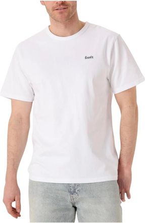 For&eacute;t Tops, Heren, Wit, S, Heren Oak T-shirt