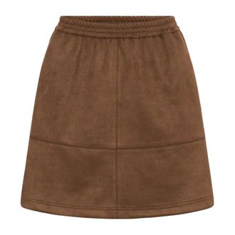 Kaffe Gonna KAaster - - Skirts - Donna - Marrone - XL
