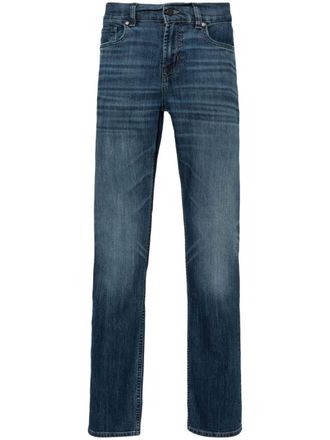 7 For All Mankind Slimmy Flash mid-rise jeans - men - Cotton/Spandex/Elastane/Polyester - 38 - Blue