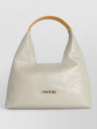 Marni trapeze mini leather tote bag top handle