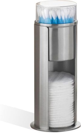 OEM Soporte Para Bolas De Algod&oacute;n, Soporte De Acero Inoxidable Para Dispensadores De Bastoncillos De Algod&oacute;n, 7,3 X 2,9 Pulgadas