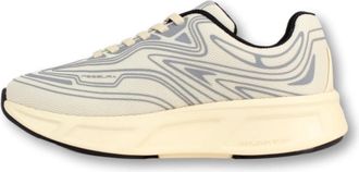 Fessura Witte Zilveren Sneaker Lichtgewicht Comfort - Dames - Sneakers - Beige - 37 EU - Wol - Schoenen