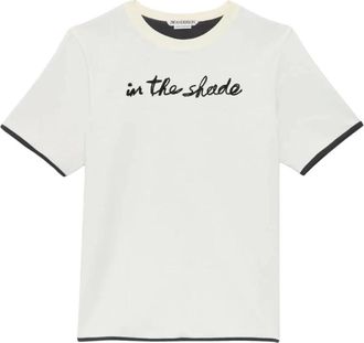 J.W.Anderson In The Shade T-Shirt - Dames - T-shirts - Wit - L - Tops