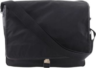 Prada Pre-owned Nylon Shoulder Bag V158 - Heren - Vintage Schoudertas - Zwart - ONE Size - Nylon - Vintage