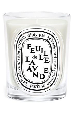 Diptyque Feuille de Lavande (Lavender Leaf) Classic Candle at Nordstrom