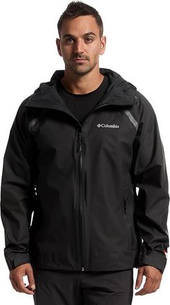 Columbia Reign No Shine Jacket Mens Coat Black : LG, Nylon