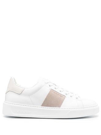 Woolrich leather low-top sneakers - men - Calf Leather/Rubber/Calf Leather - 40 - White