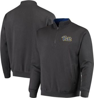 Colosseum Mens Colosseum Charcoal Pitt Panthers Tortugas Logo Quarter-Zip Jacket at Nordstrom, Size Small