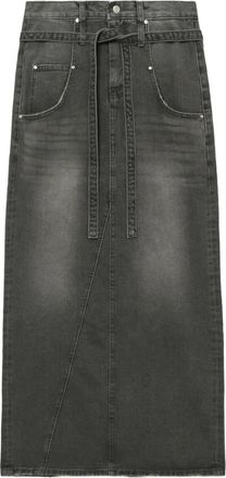 Low Classic Denim rok - Grijs