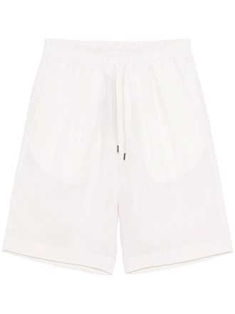 Herno linen shorts - men - Linen/Flax - L - Neutrals