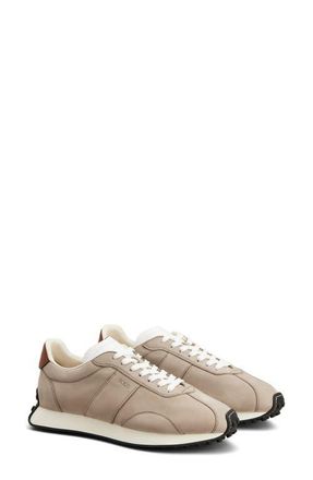Tod's T Vintage Leather Sneaker in Sasso/Bianco/Bruciato at Nordstrom, Size 12.5Us