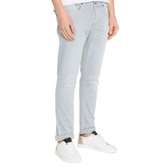 Dondup Jeans Icon Denim Regolari Grigi - - Jeans - Uomo - Grigio - W35